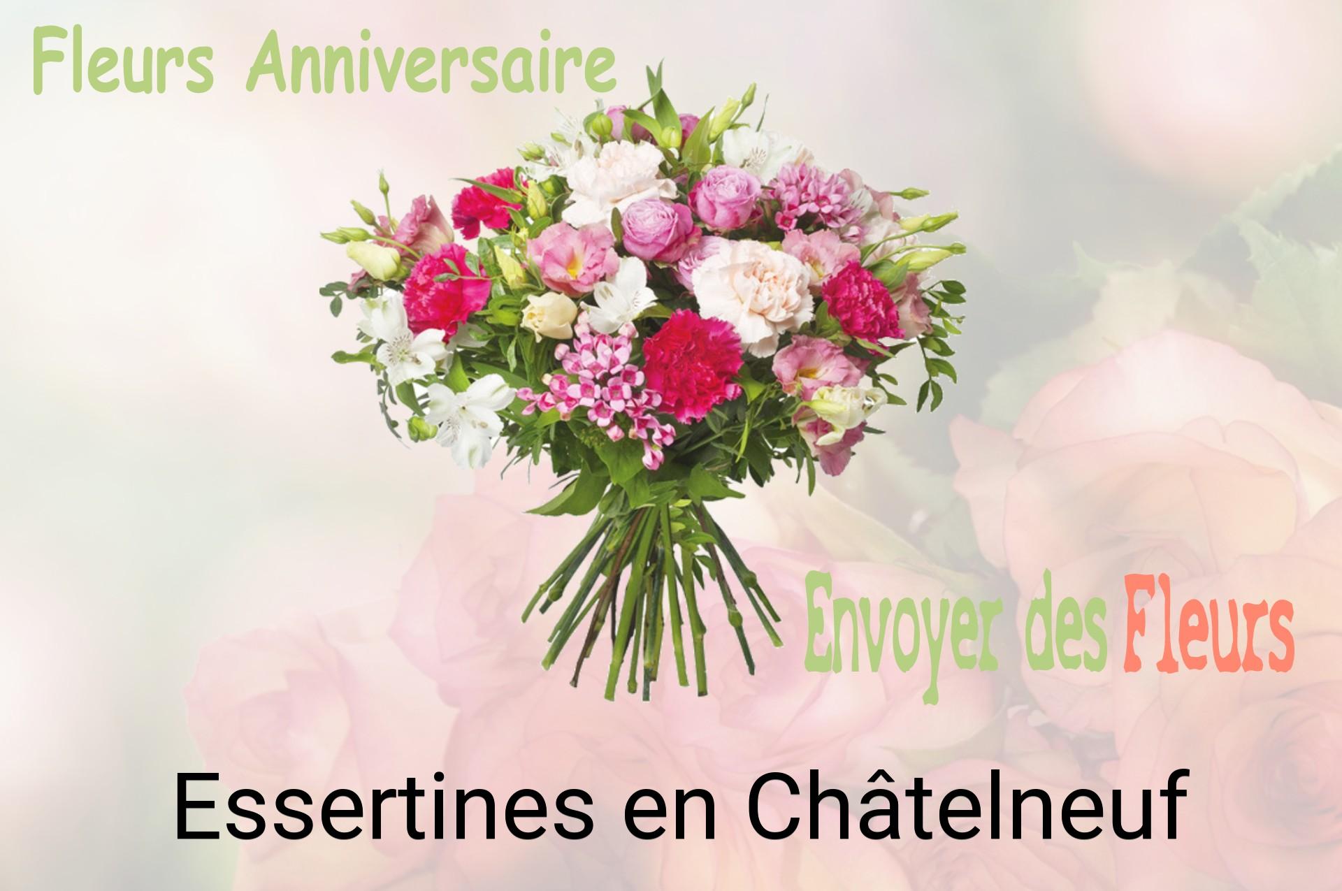 Bouquet de fleurs d’anniversaire livré à Essertines-en-Châtelneuf