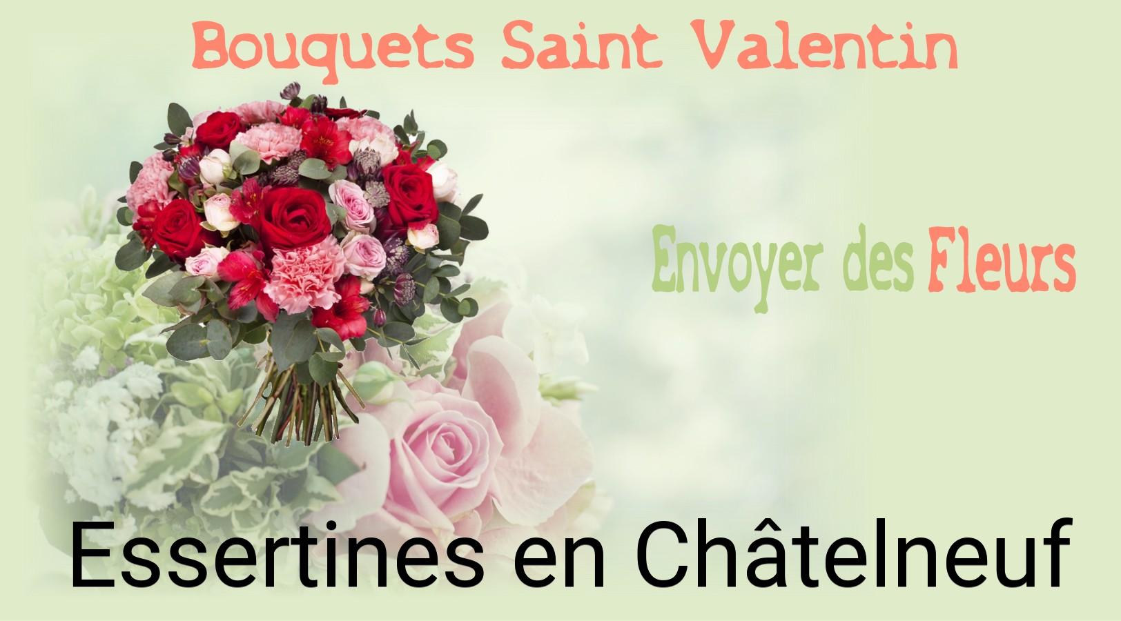 Roses de Saint-Valentin livrées à Essertines-en-Châtelneuf